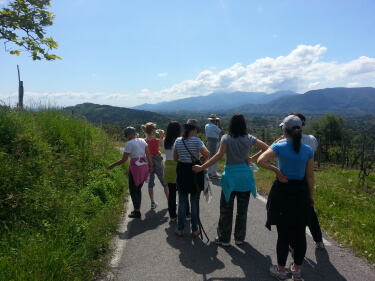 Yoga in Italy Excursion Hiking