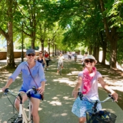 Yoga in Italy Excursion - Guided Bike & Walking tour of Lucca. Yoga Retreat Italy